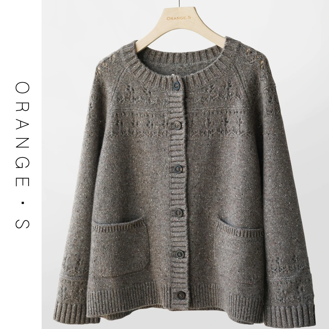 【费尔岛日记】14.8微米康赛妮CASHMERE DONEGAL！100%山羊绒外套