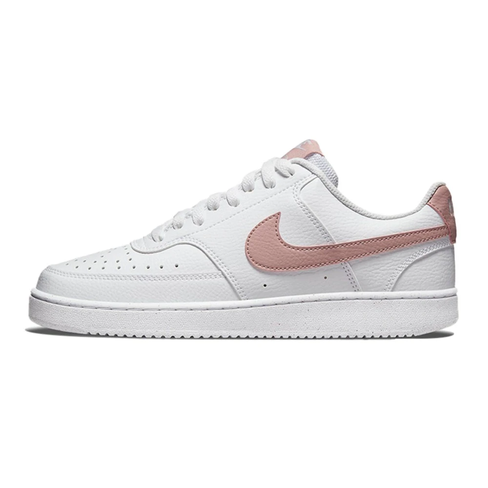 耐克/Nike COURT VISION 女子白粉经典复古休闲板鞋潮 DH3158-102