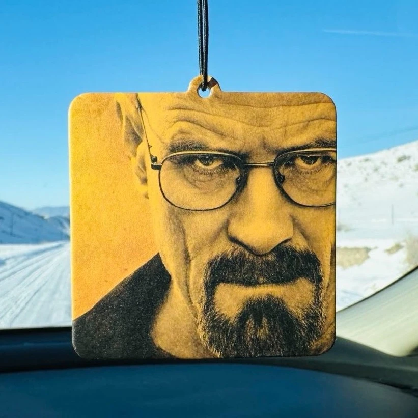 车载持久香薰香氛片车内除异味清新空气剂香片挂饰海森堡款