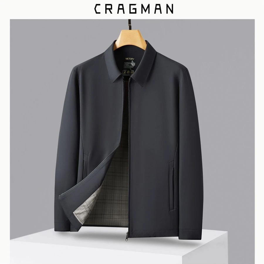 M1399 秋款男款蓝色夹克 CL0218