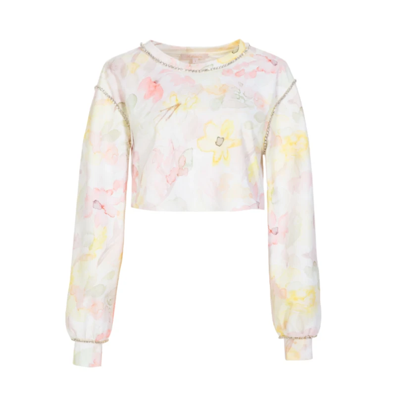 WARDROBES BY CHEN柔梦印花钻饰卫衣T20AU072/C20AU069/SH20AU071