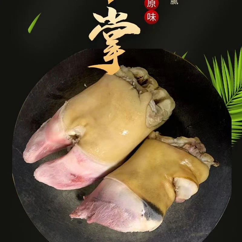 高山散养新鲜黄牛蹄 4斤 5斤 6斤 空运包邮牛蹄子手工去毛牛脚