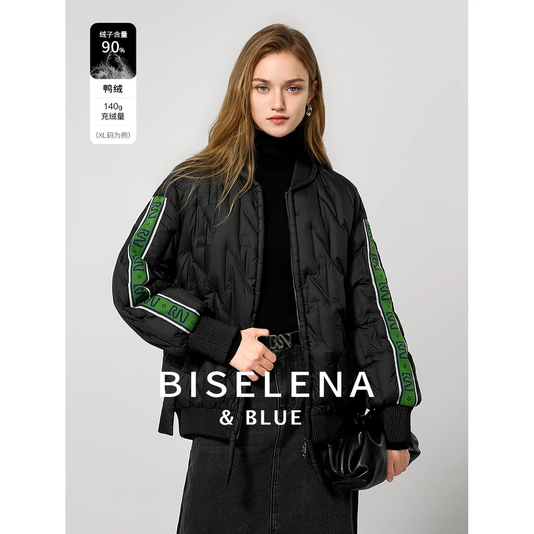 2500贝茜妮"Athflow"美式90鸭绒保暖轻运动羽绒服冬新款外套