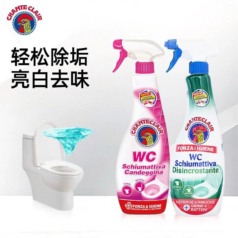 意大利进口马桶清洁剂强力除黄去垢除臭去异味厕所洁厕灵除垢家用
