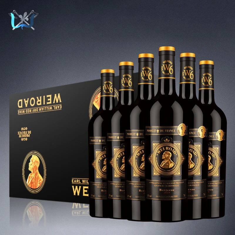 【原瓶进口】威途威廉伯爵干红葡萄酒15度750ML*6瓶