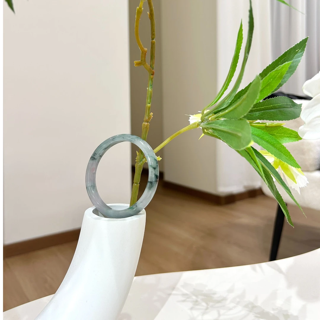 非金属仿珍珠手镯 天山翠