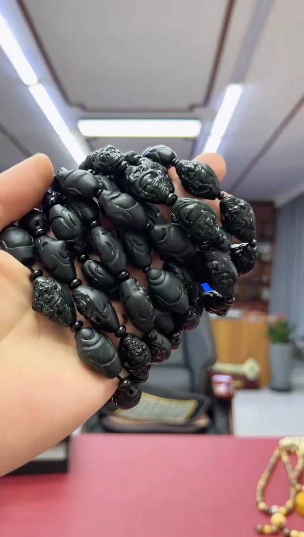 【闪购商品】翡翠手串未镶嵌财神/多样性发货其中发一