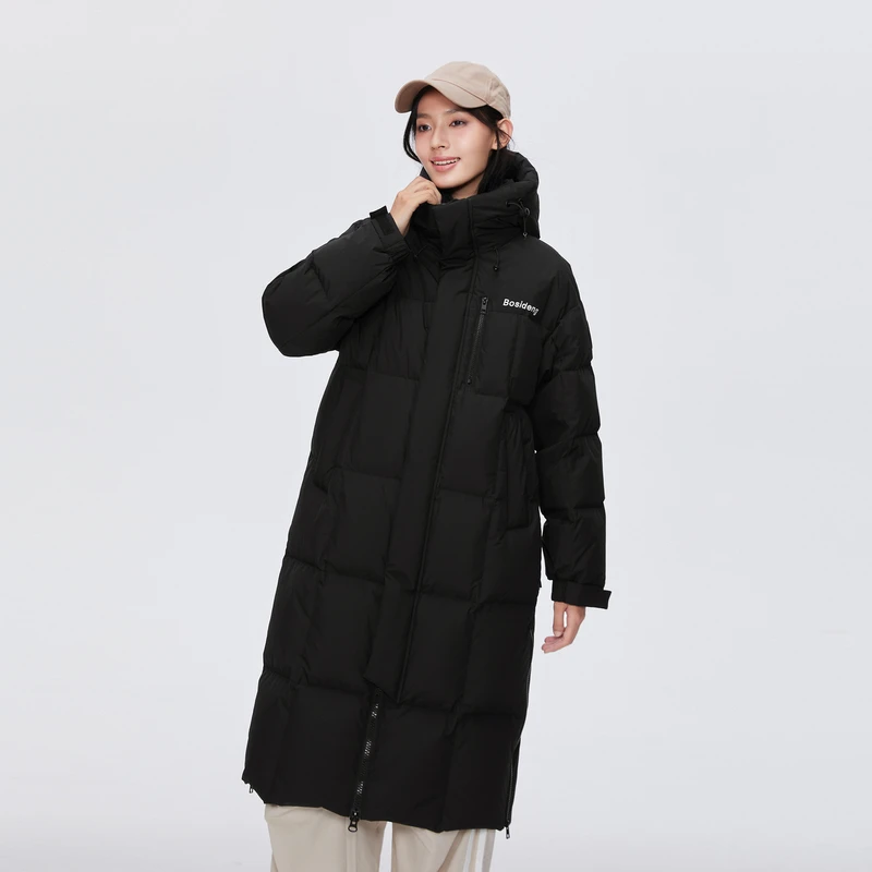 波司登2024冬季新款女长款时尚运动羽绒服B40143230