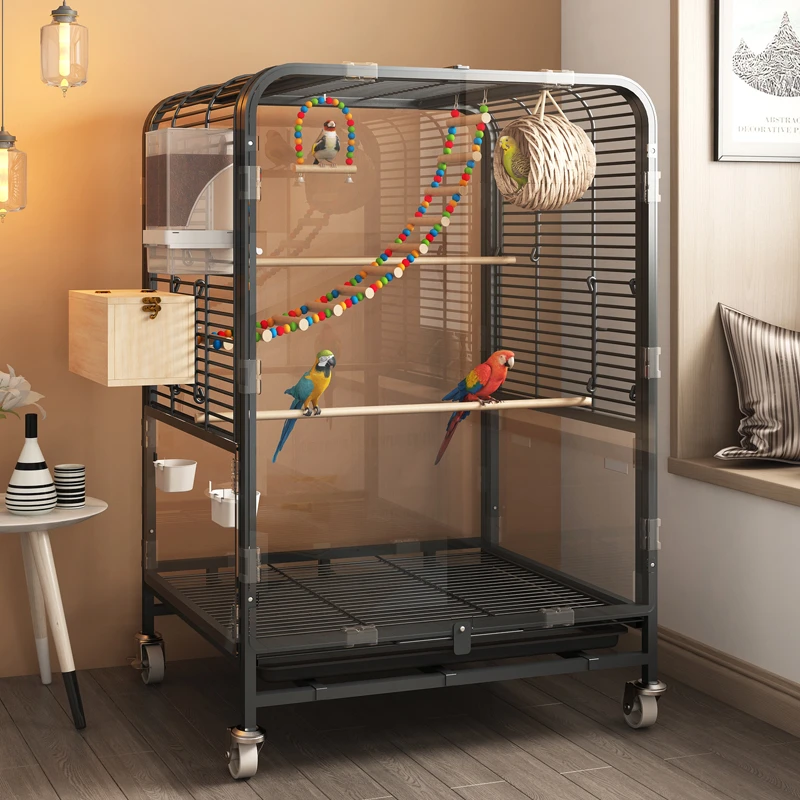 减少外溅大号鹦鹉杜丹玄凤新型豪华别墅画眉八哥小太阳专用室内zx