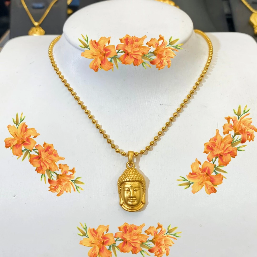 合金项链 【小佛头项链】吃穿不愁