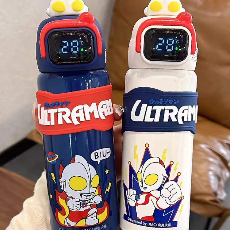 抖-ATH-24119-MB-动漫卡通温度显示保温杯500ML(款式不选）