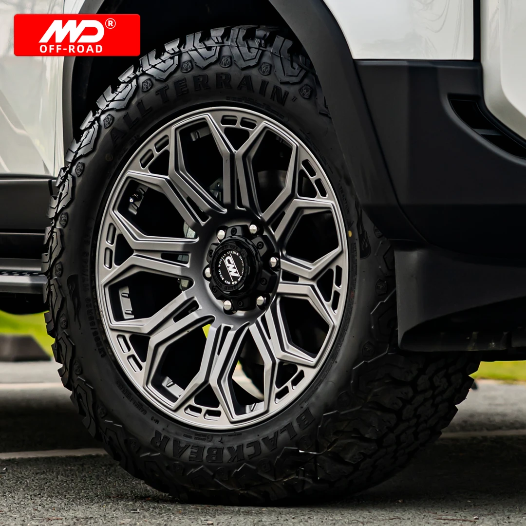 MD-109越野锻造轮毂20寸坦克500/700方程豹5普拉多LC250坦途改装