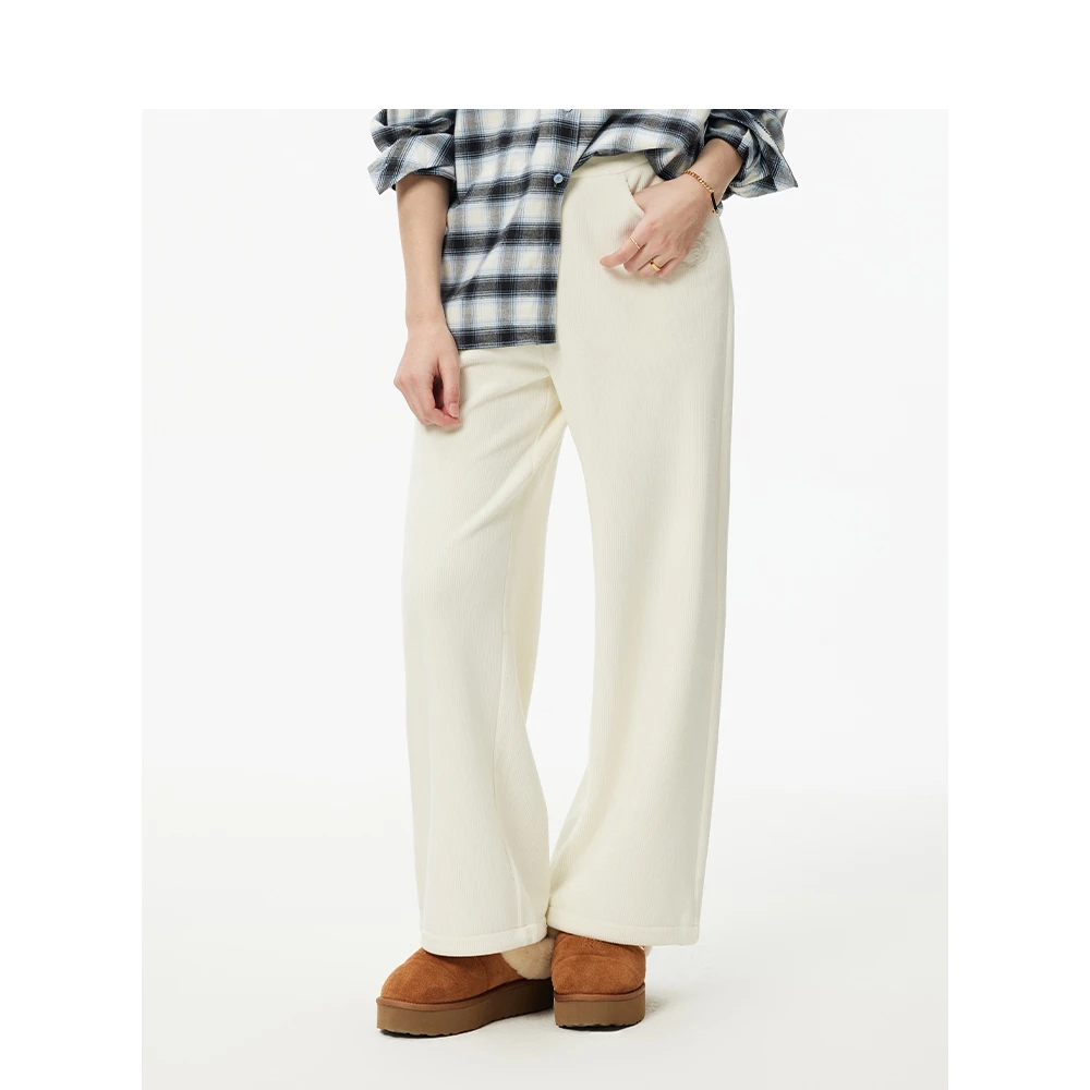 Teenie Weenie小熊卫裤女24年冬季新款TTTM244V01T