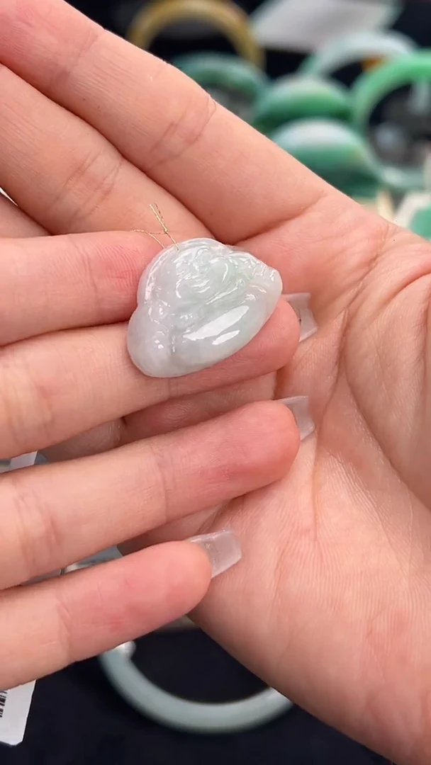 【闪购商品】翡翠颈饰未镶嵌佛公