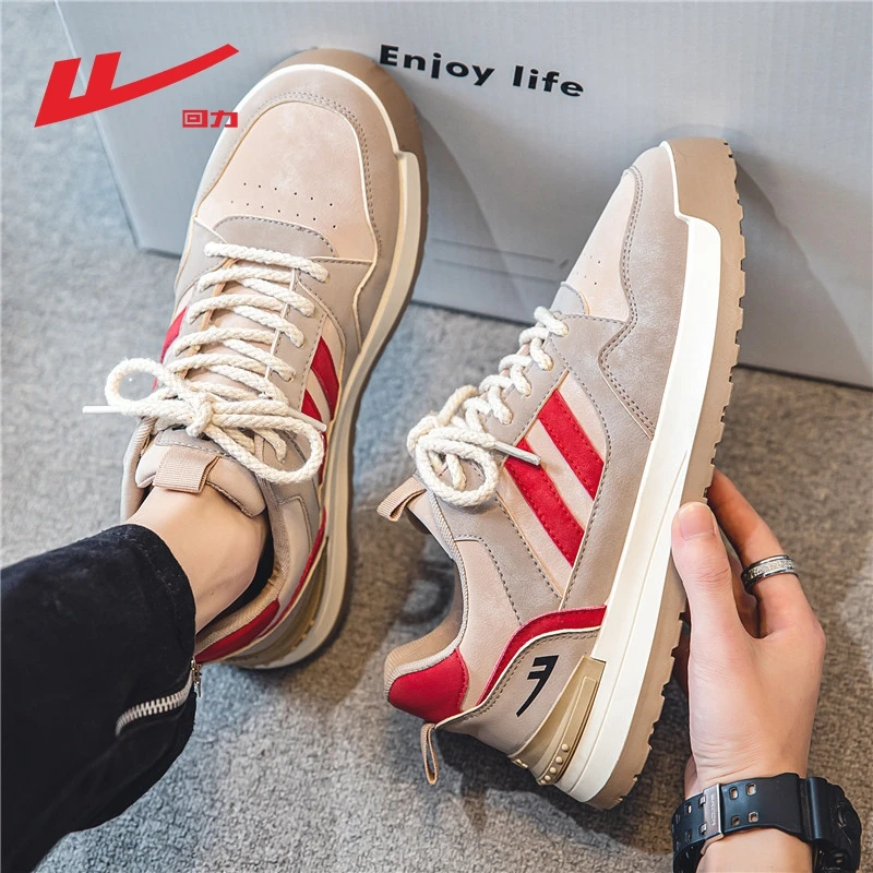 回力爆款德训板鞋男鞋2025秋季新款小众潮流运动鞋男士休闲跑鞋子