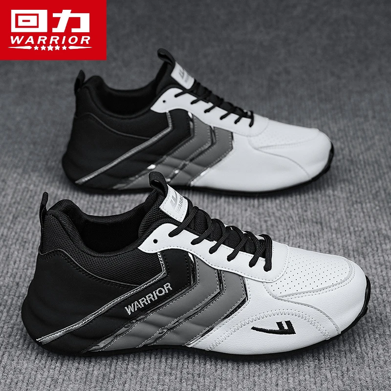 Warrior/回力2024春夏新款男鞋透气休闲百搭潮鞋薄款减震运动鞋