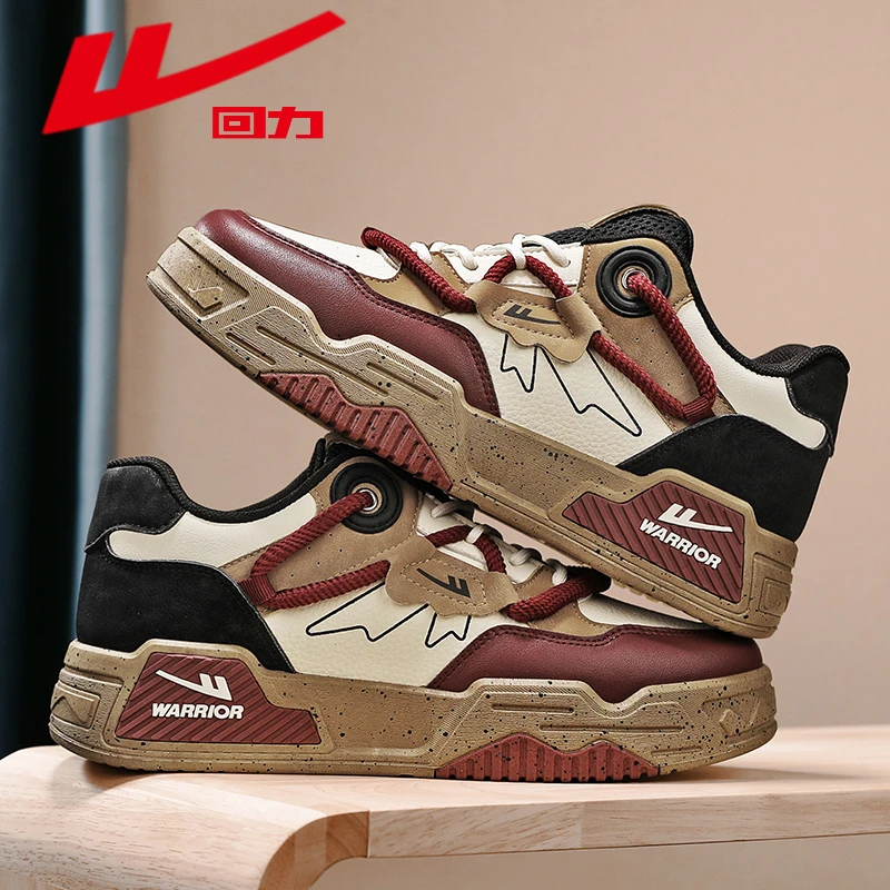 回力男鞋夏季2025新款雅丹风爆款小白鞋男士款网红运动休闲板鞋子