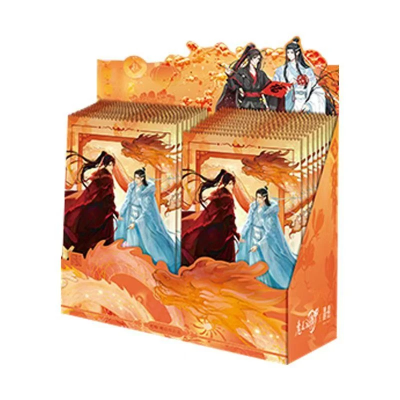 正版遇意魔道祖师徽章吧唧明信片魏无羡蓝忘机动漫马口铁徽章盲盒