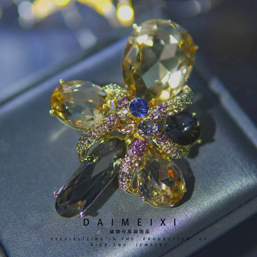 铜合金胸针 503胸针胸花别针胸扣百搭奢华