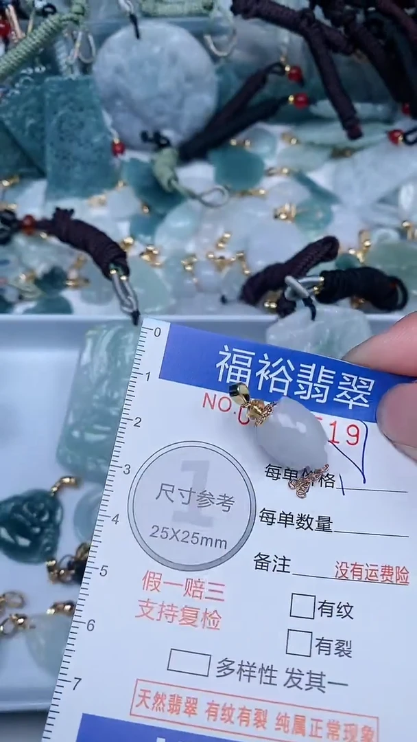 【闪购商品】翡翠颈饰未镶嵌...0033519