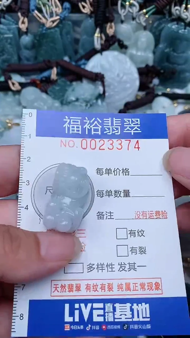 【闪购商品】翡翠颈饰未镶嵌...0023374