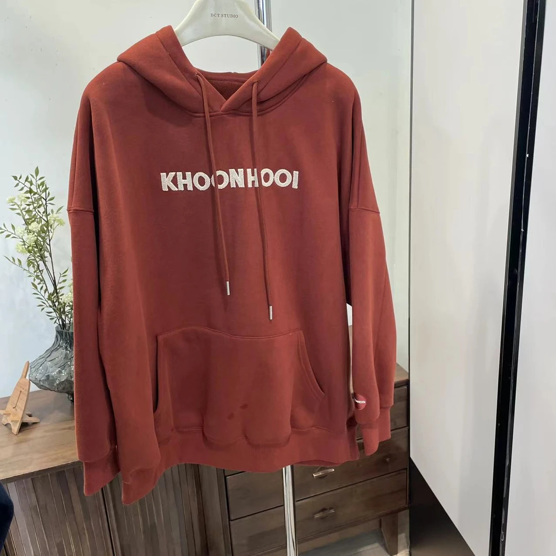 卫衣-F7176抽绳字母连帽加绒大版型