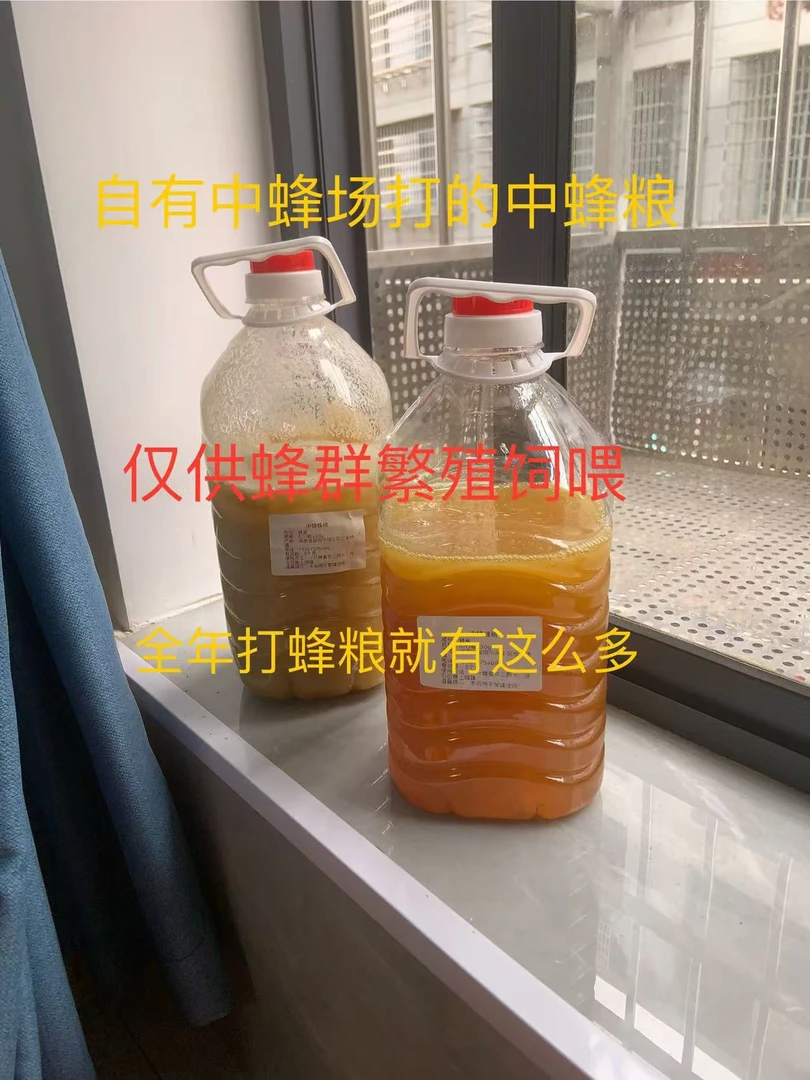 （百花）（中蜂蜂粮喂中蜂）零饲喂终结者五斤仅供繁蜂饲喂用