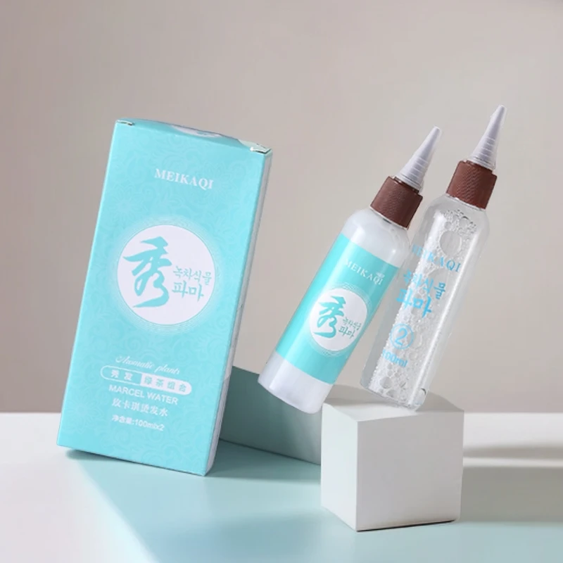 锡纸烫男士居家专用烫发水自然卷定型家用烫发波浪大卷冷烫鱼尾烫