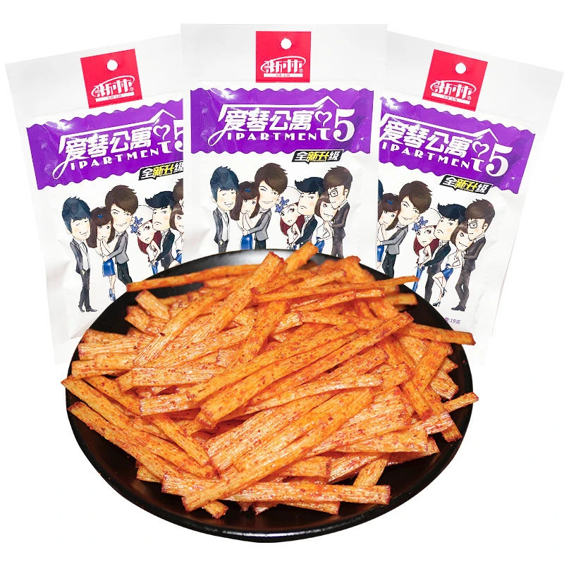 新林爱情公寓网红辣条湖南8090后儿时怀旧零食爱琴公寓休闲零食