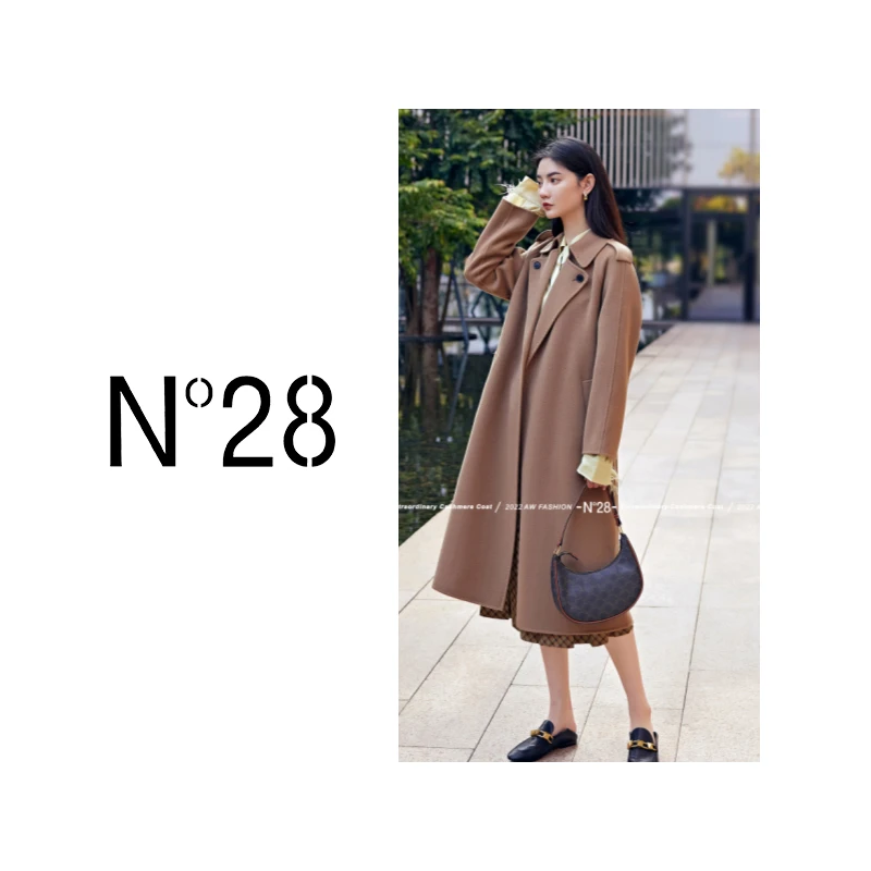 【小小莎专属】 N°28/AW设计师女装毛呢外套8251D052