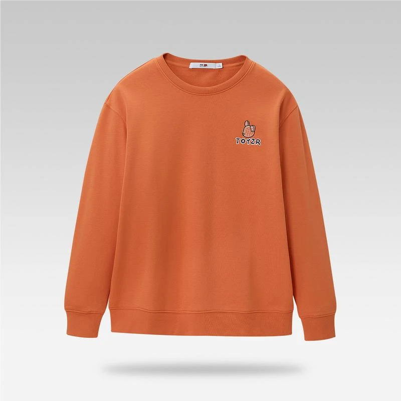 男人衣柜品牌撤柜Q系联名卫衣22秋新款圆领宽松套头