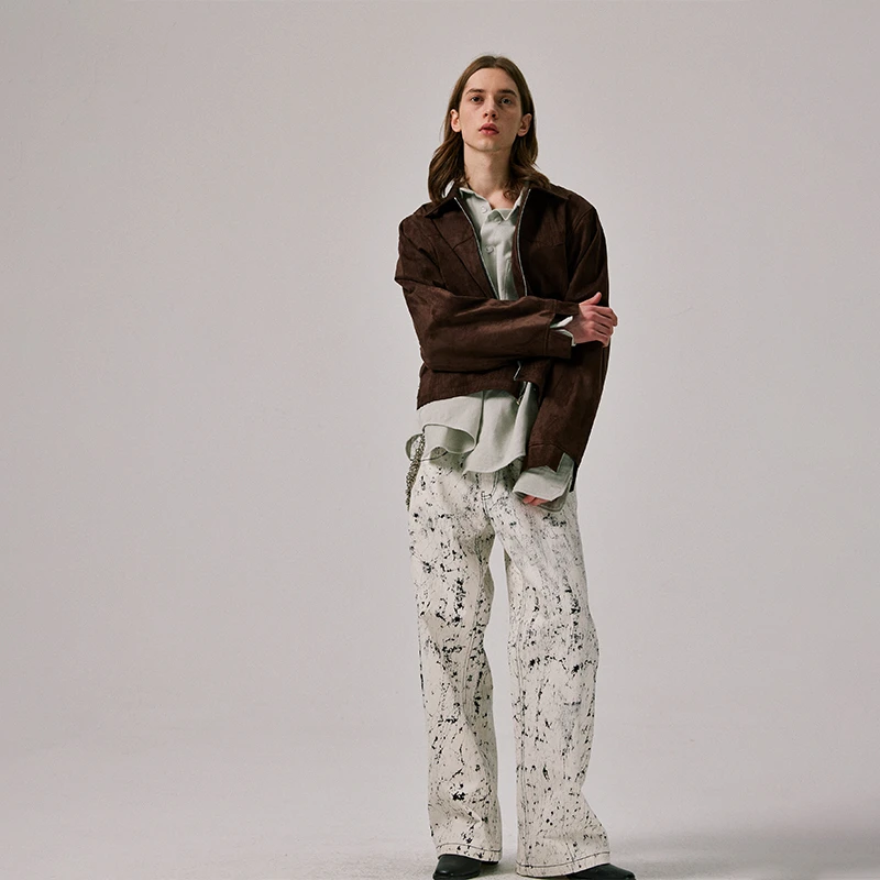 Amicus Animae 3D裂纹打印裤