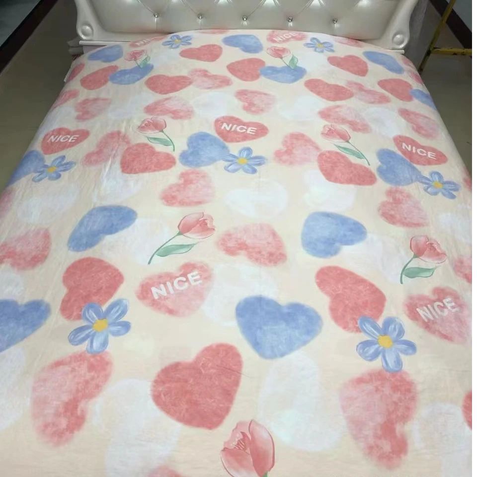 《纯棉斜纹棉》浪漫满屋高支斜纹全棉面料