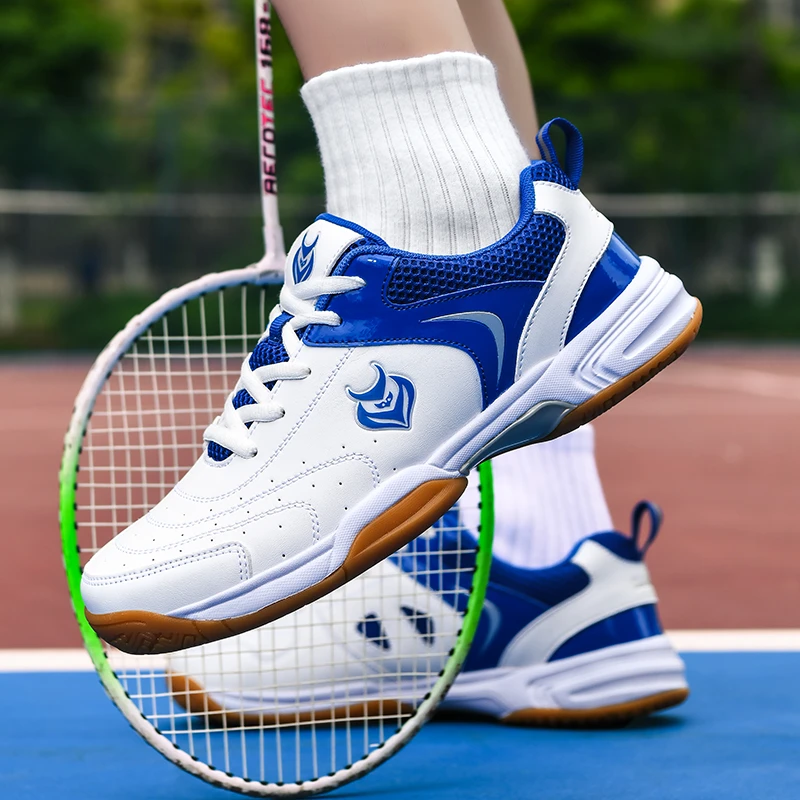 专业羽毛球鞋男鞋比赛网球运动鞋透气防滑牛筋底排球鞋乒乓球鞋男