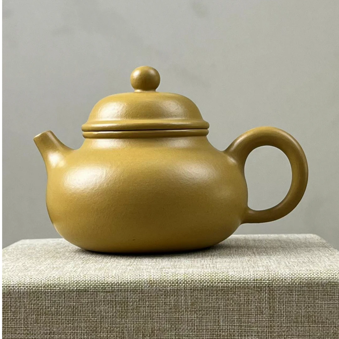 紫砂壶原矿精工半手容天150cc