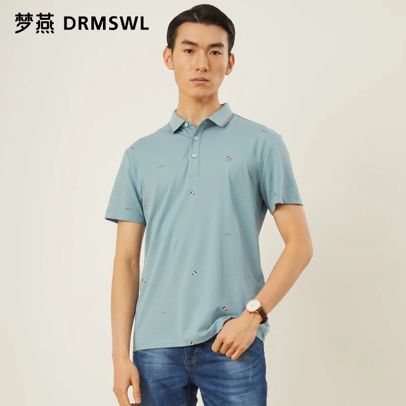 梦燕翻领T恤YA01B3003D