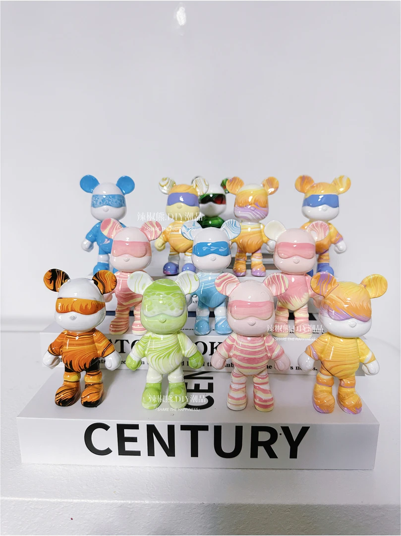 【竞拍不退换】实心树脂迷你潮玩摆件