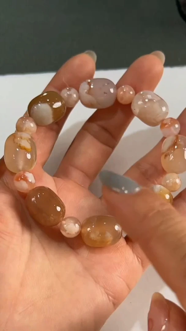 【闪购商品】玛瑙/玉髓手链未镶嵌2
