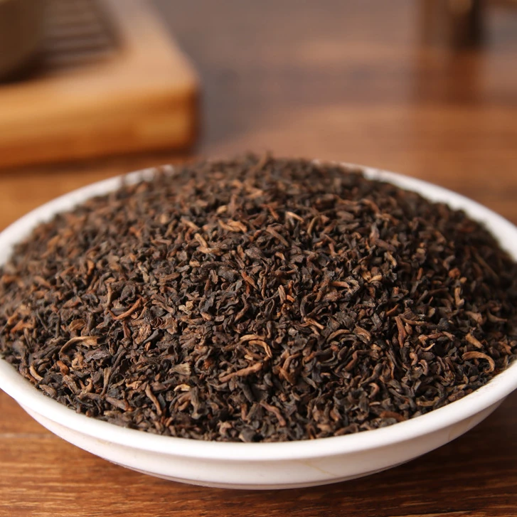 云河特色【紫芽系列】稀缺紫芽发酵筛选宫廷等级普洱茶熟茶300g散茶