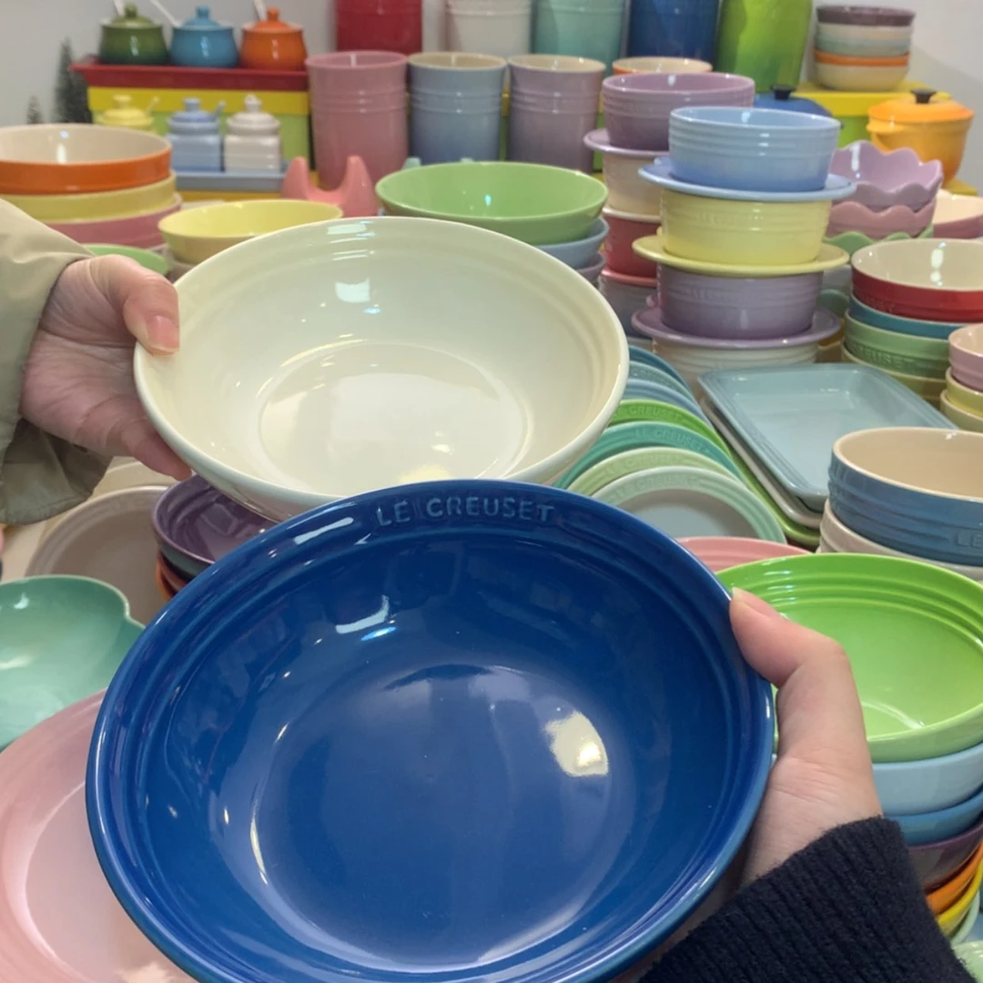 【闪购商品】瓷盘微瑕2个7英寸燕麦盘