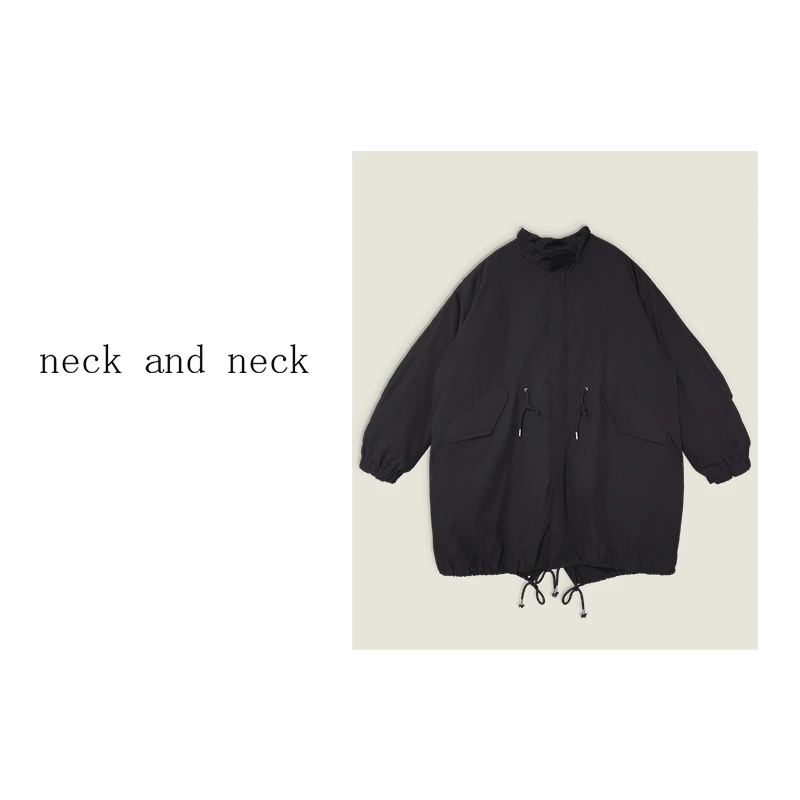 【 neck and neck 】“  山川无界 ” （大衣/内衬可拆）羽绒派克服外套