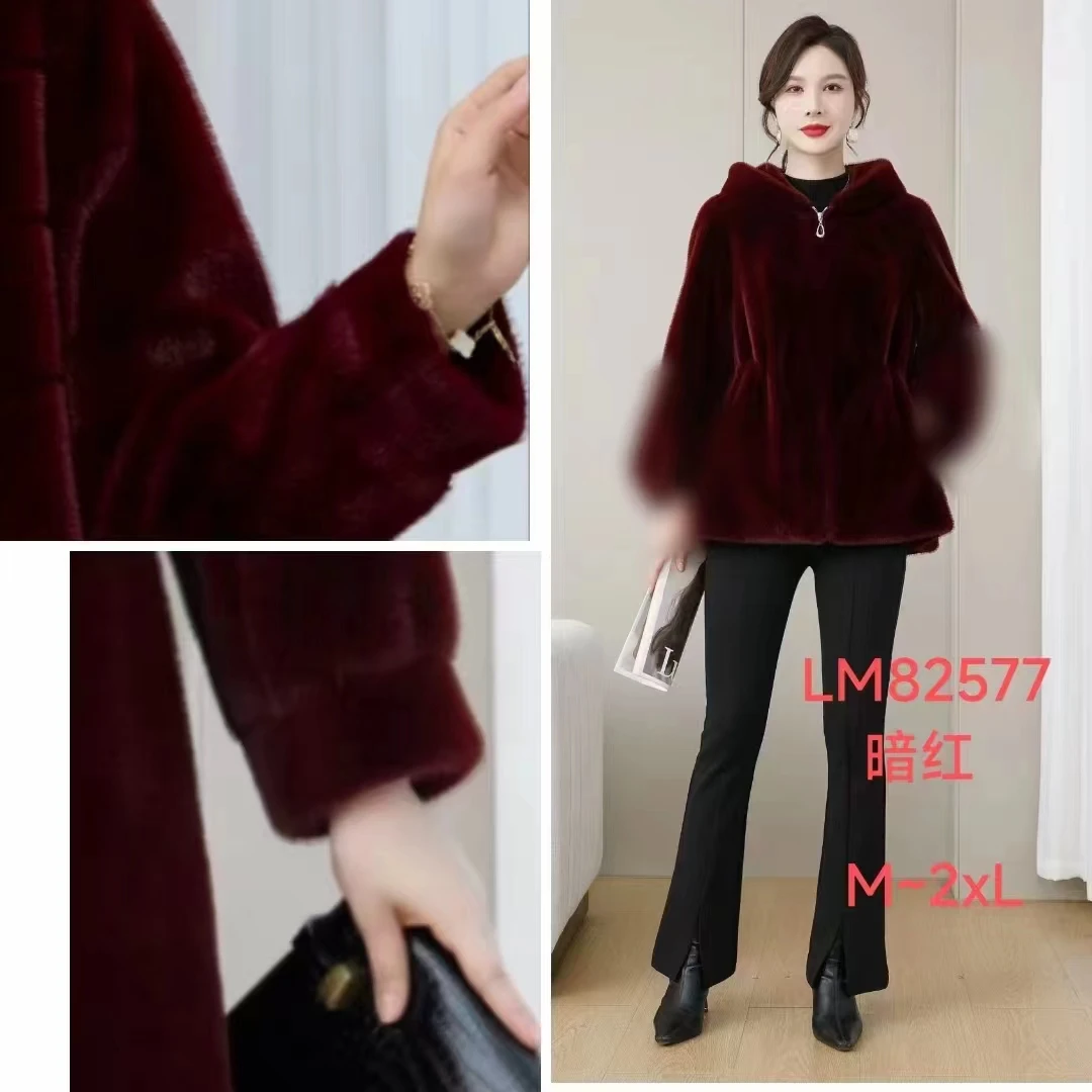 【拾叁优选】2025韩版时尚休闲气质秋冬连帽上衣女外套830#百搭洋气