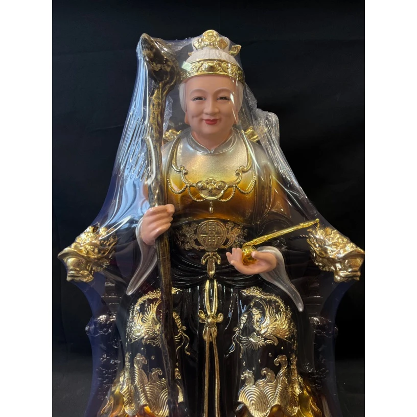 黑老太 树脂工艺品 19寸像！原相机实拍！