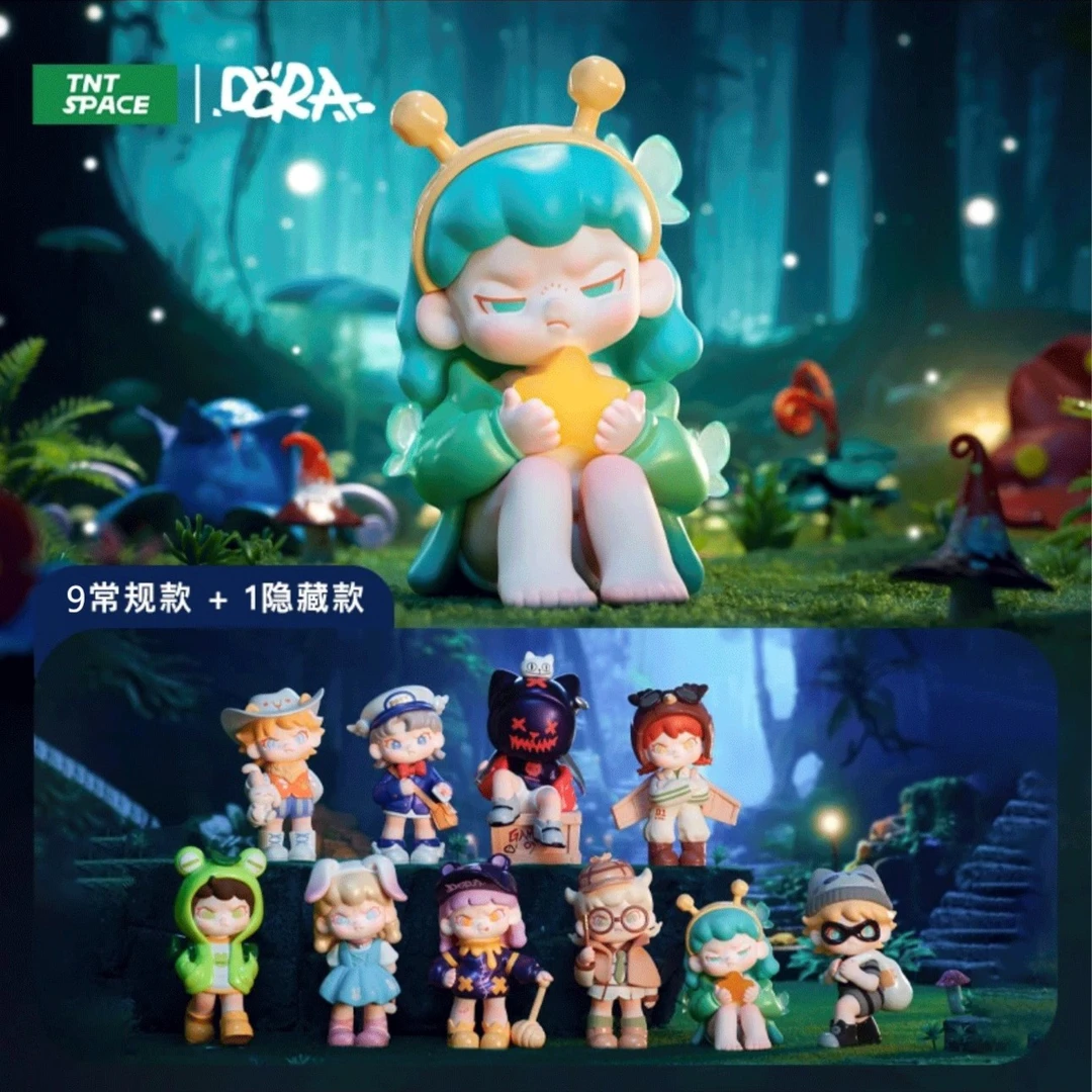 TNTSPACE【盲盒不拆】DORA丛林法则系列潮玩盲盒摆件售罄