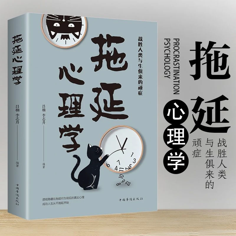 拖延心理学正版写给年轻人的告别拖延症自我实现励志心理学入门书