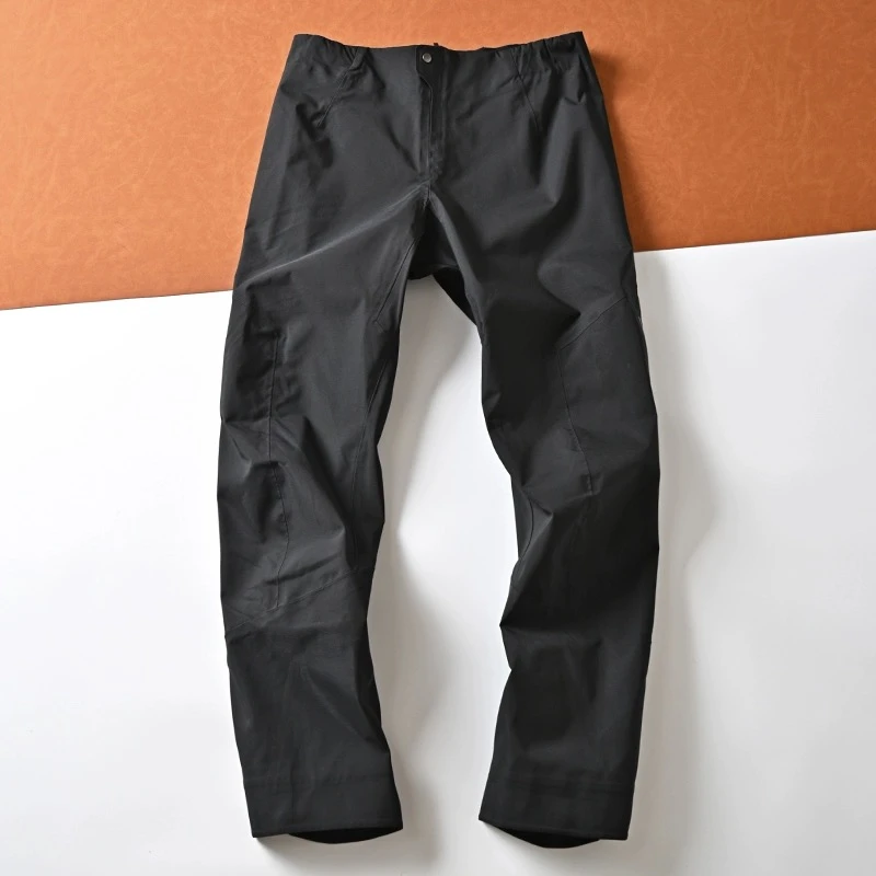 户外袅系列全压胶冲锋裤全拉链款户外休闲透气男女情侣款登山