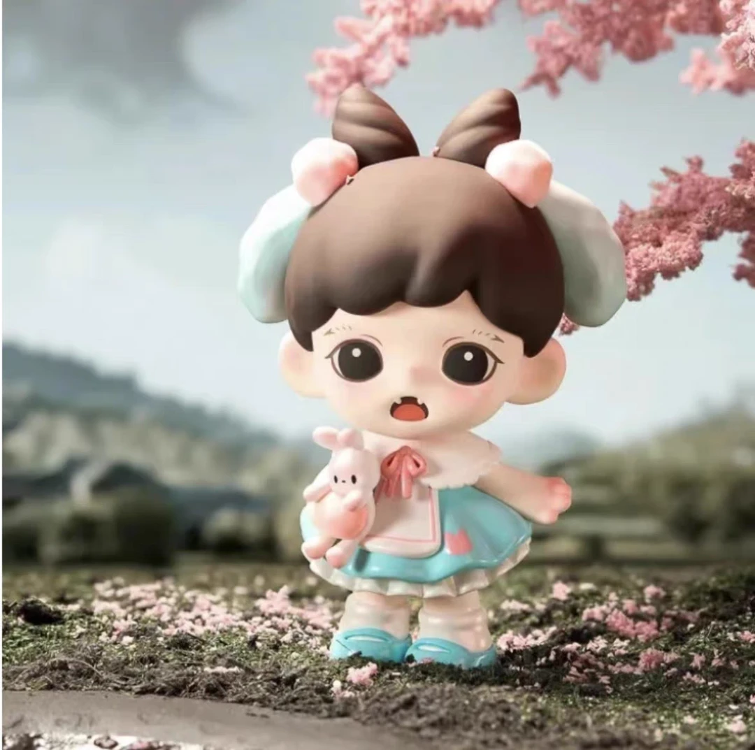 （明盒）小青蛙嗷呜咬一口玲珑赋系列盲盒摆件礼物