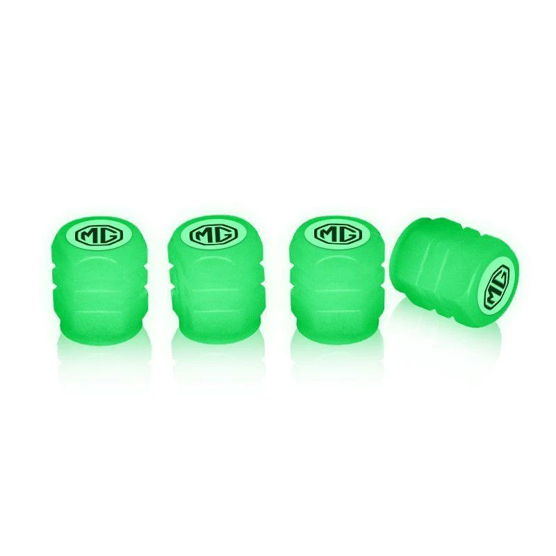 汽车轮胎夜光气门嘴帽车用电动车摩托车盖改装荧光原厂闪光七彩