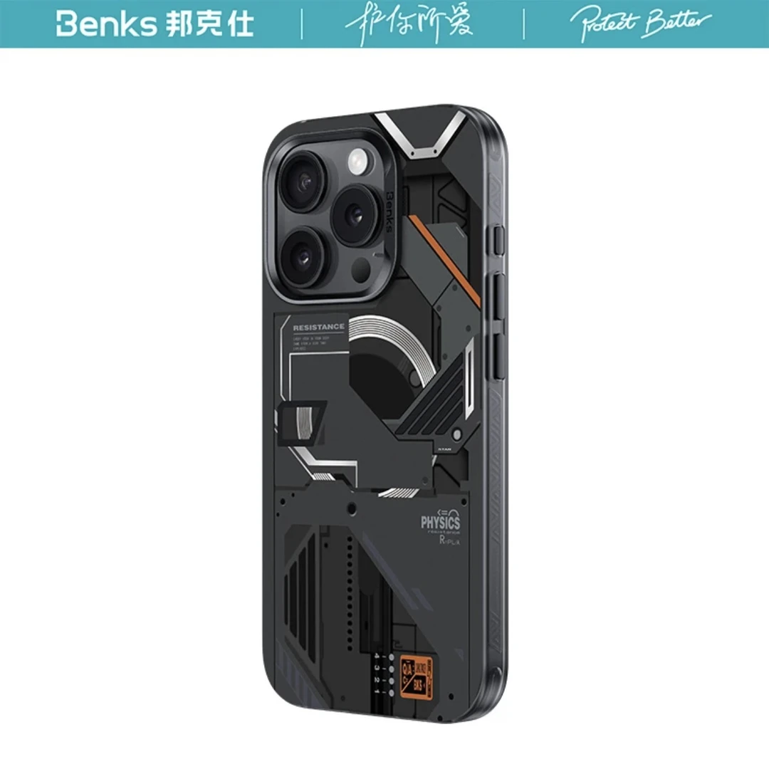 benks机甲系列磁吸手机壳 造梦空间适用苹果15promax/华为mate60