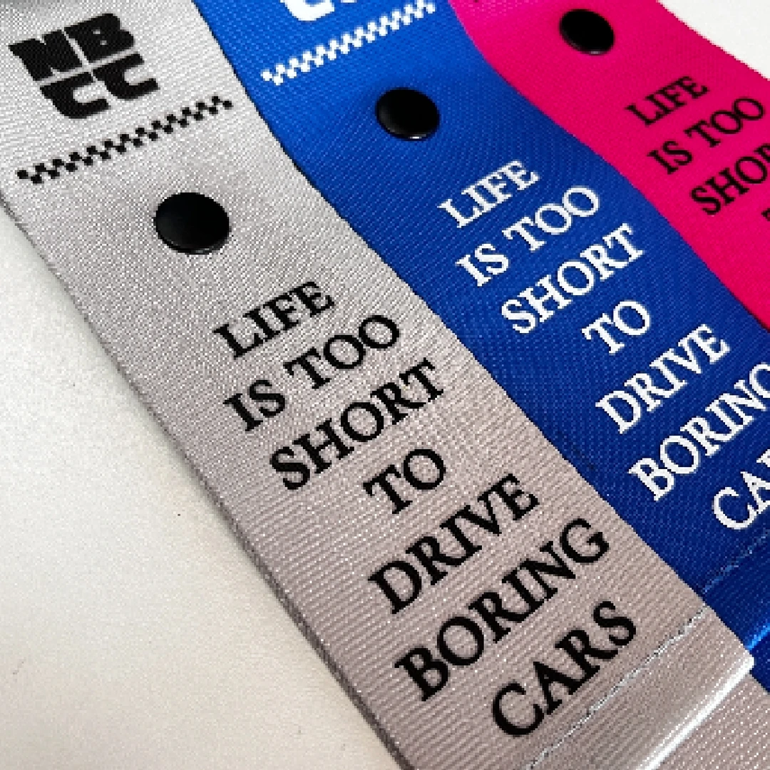 WOW意志驱动潮牌周边定制【NBCC飘带】3色可选创意汽车飘带